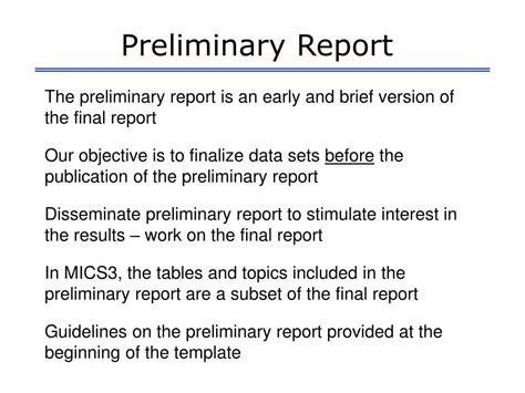 Preliminary Letting Results Report.